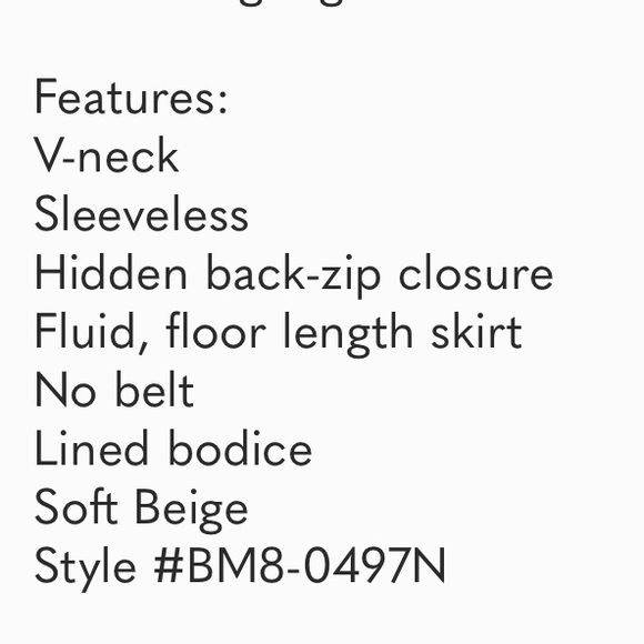 SMYMM Jen Maxi Flowing Blush Pink Gown - Picture 14 of 14